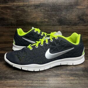 Nike Free TR FIT 3 Black Green Running Sneakers Women's Size US 8.5 555158-014